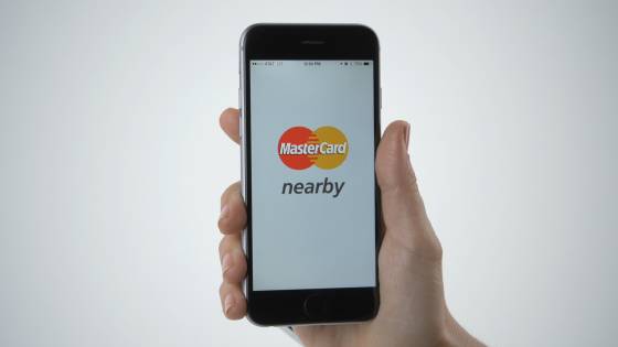 MasterCard Nearby aplikacija