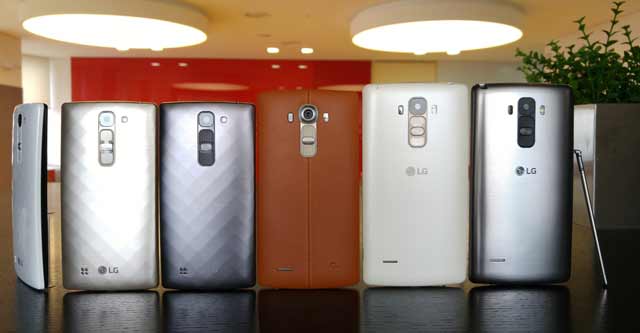 LG G4c, LG-G4 i LG G4 Stylus smart telefoni