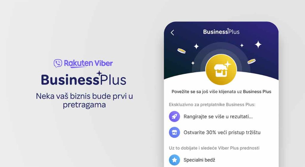 Nova era komunikacije: Viber Biznis Plus omogućava malim preduzećima da budu vidljivija i dostupnija kupcima u digitalnom okruženju.