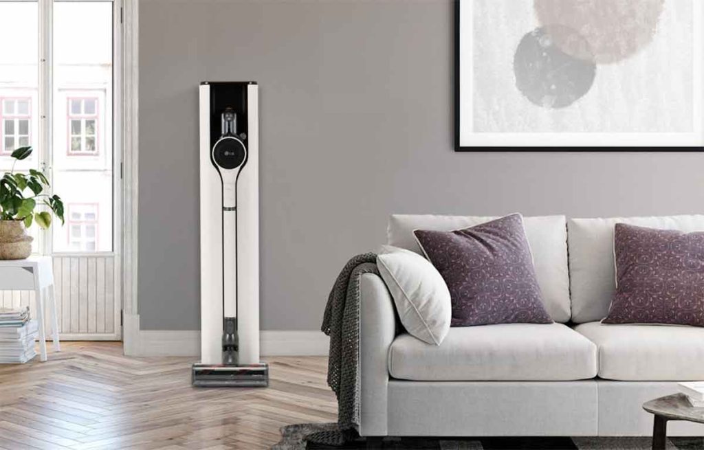 LG CordZero All-in-One Tower – spoj minimalističkog dizajna i tehnološke funkcionalnosti u jednom uređaju.