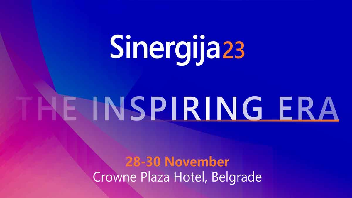 Sinergija 23 - najuticajnija IT i biznis konferencija ponovo u Beogradu