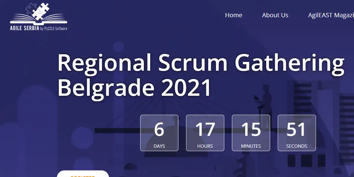 Regional Scrum Gathering Belgrade 7-8 October