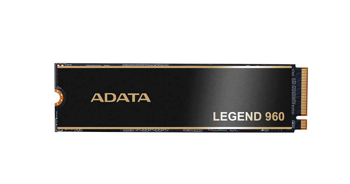 ADATA Unveils LEGEND 960 PCIe Gen4